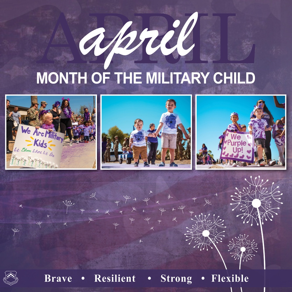 Month of the Military Child Graphic 2025
