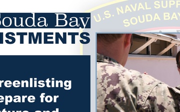 AZ1 Ada Guo Reenlists at NSA Souda Bay