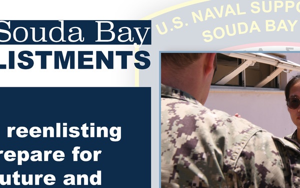 AZ1 Ada Guo Reenlists at NSA Souda Bay