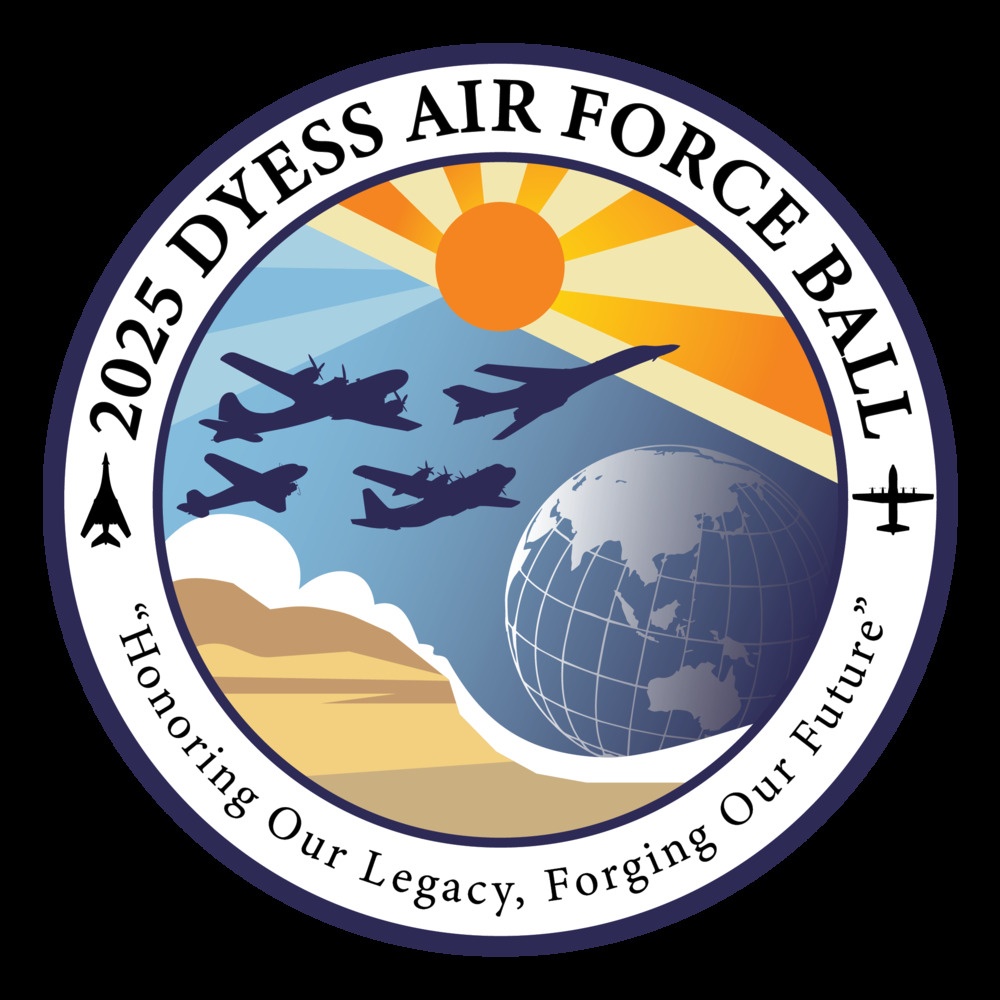 Dyess AFB 2025 Air Force Ball Logo