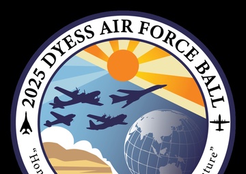 Dyess AFB 2025 Air Force Ball Logo