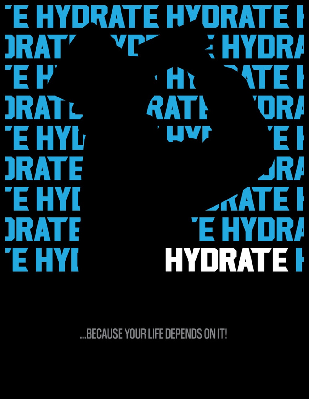 USS Gerald R. Ford (CVN 78) Hydration Poster