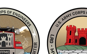 National Flood Fight Materiel Center Poker Chip