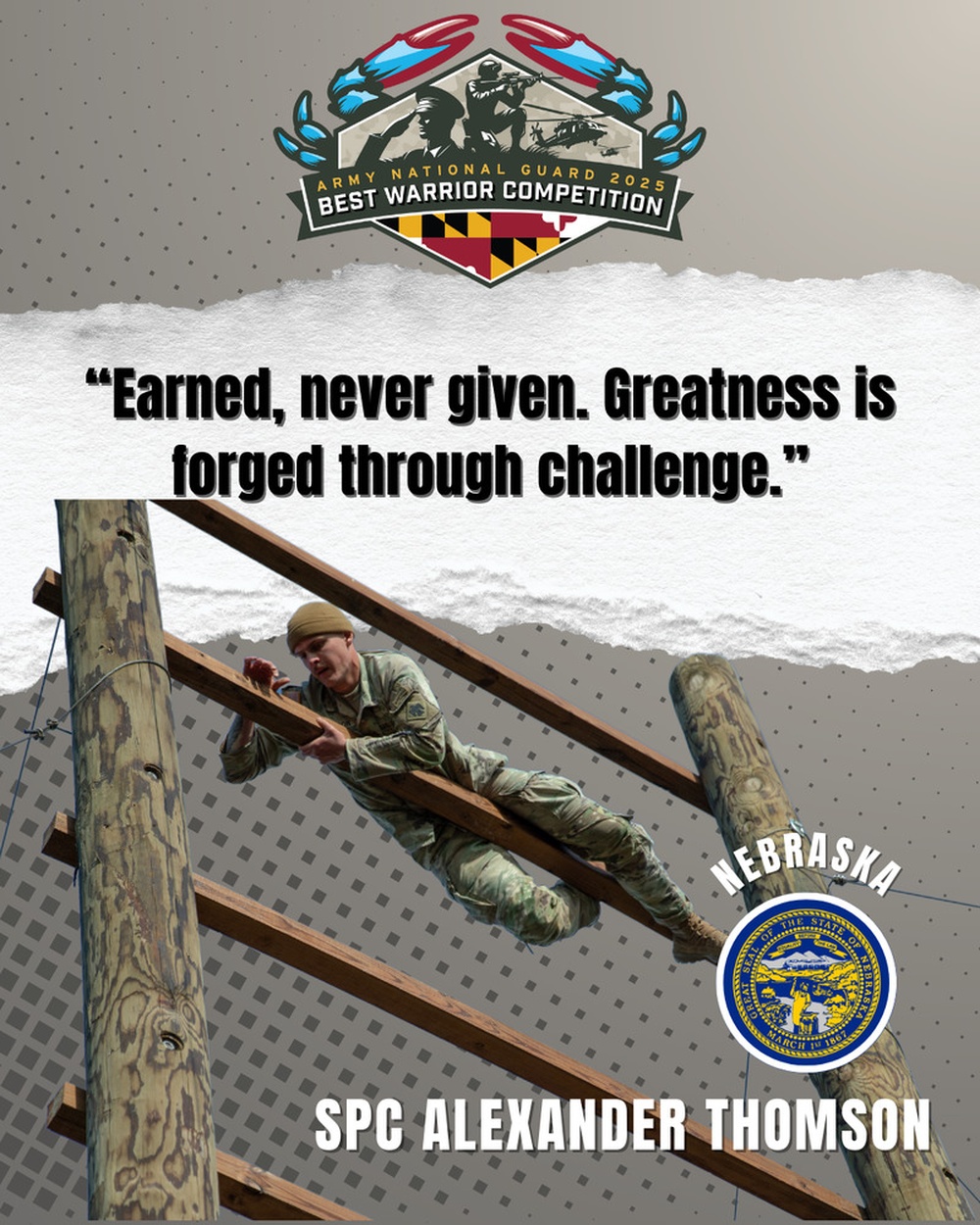 Spc. Alexander Thomson NBWC 2025 Competitor Highlight