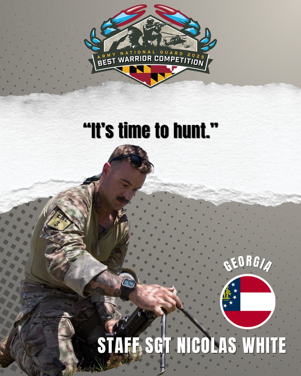 Staff Sgt. Nicolas White NBWC 2025 Competitor Highlight