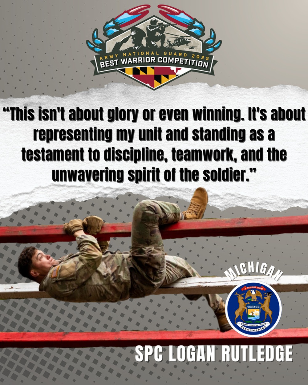 Spc. Logan Rutledge NBWC 2025 Competitor Highlight