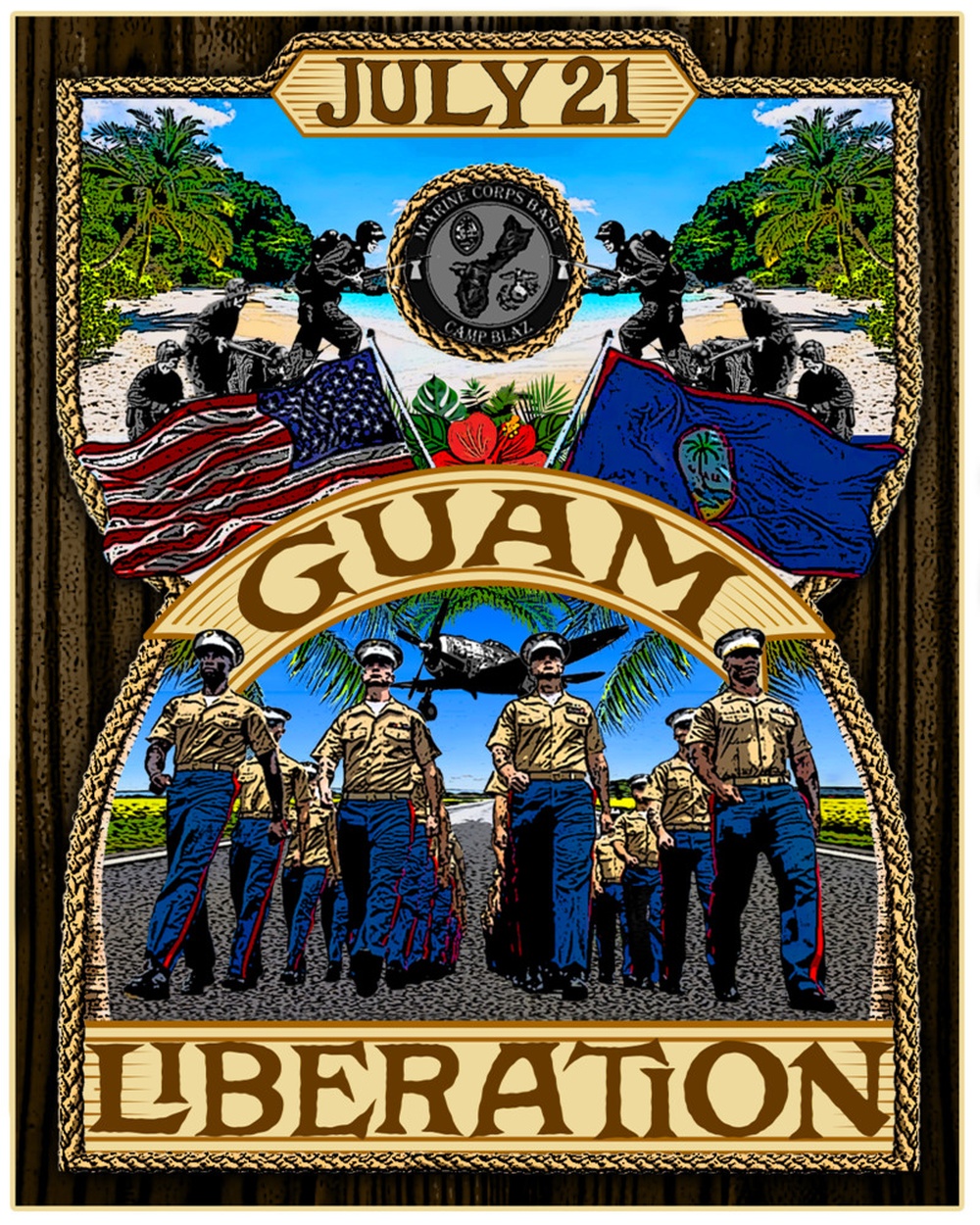 81st Guam Liberation Day Graphic