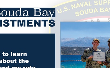 MA3 Jerrah Harcourt is reenlisted by CWO4 Quindoly Lucy at NSA Souda Bay
