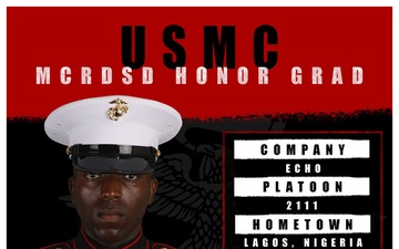 Echo Company Honor Graduate