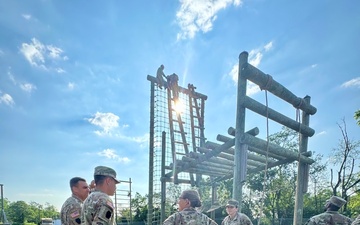 Morning on the Confidence course