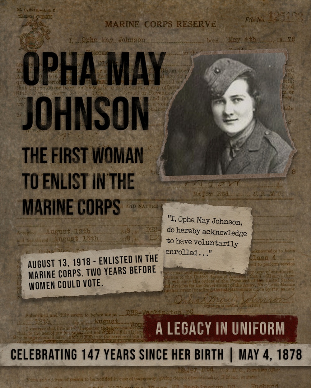 Opha May Johnson Graphic