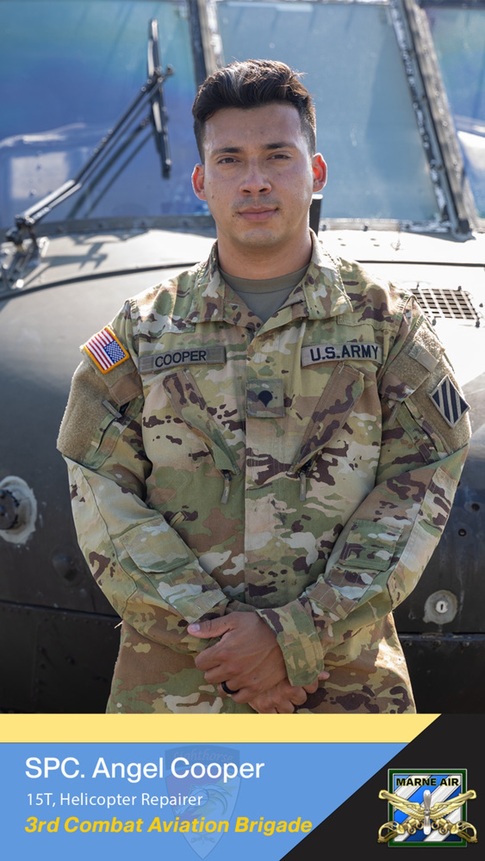 Why I serve | 15T (Helicopter repairer)  SPC Angel Cooper