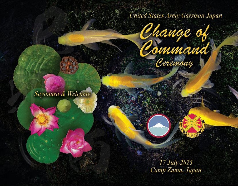 USAG JAPAN Change of Command 2025 Booklet