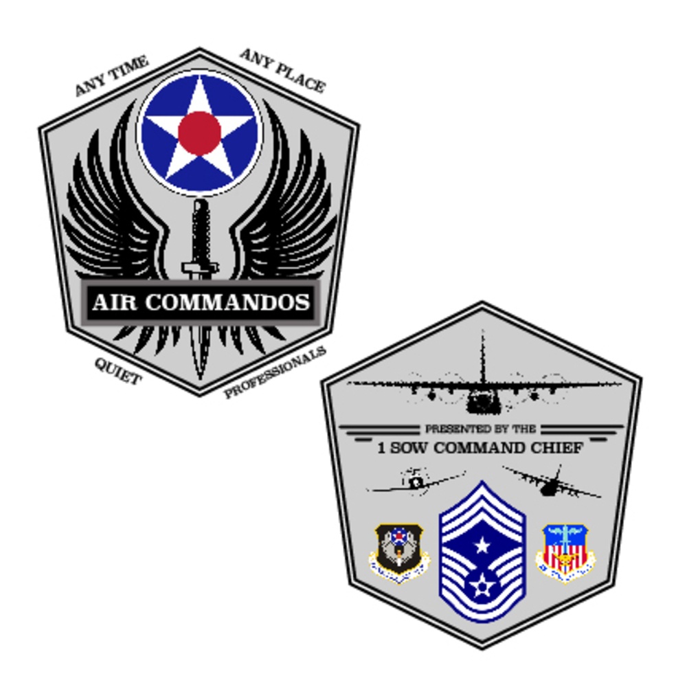 1 SOW command chief coin design
