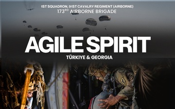 Sky Soldiers Lead Strategic Campaign Across Türkiye and Georgia During Agile Spirit 25
