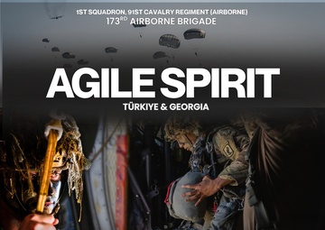 Sky Soldiers Lead Strategic Campaign Across Türkiye and Georgia During Agile Spirit 25