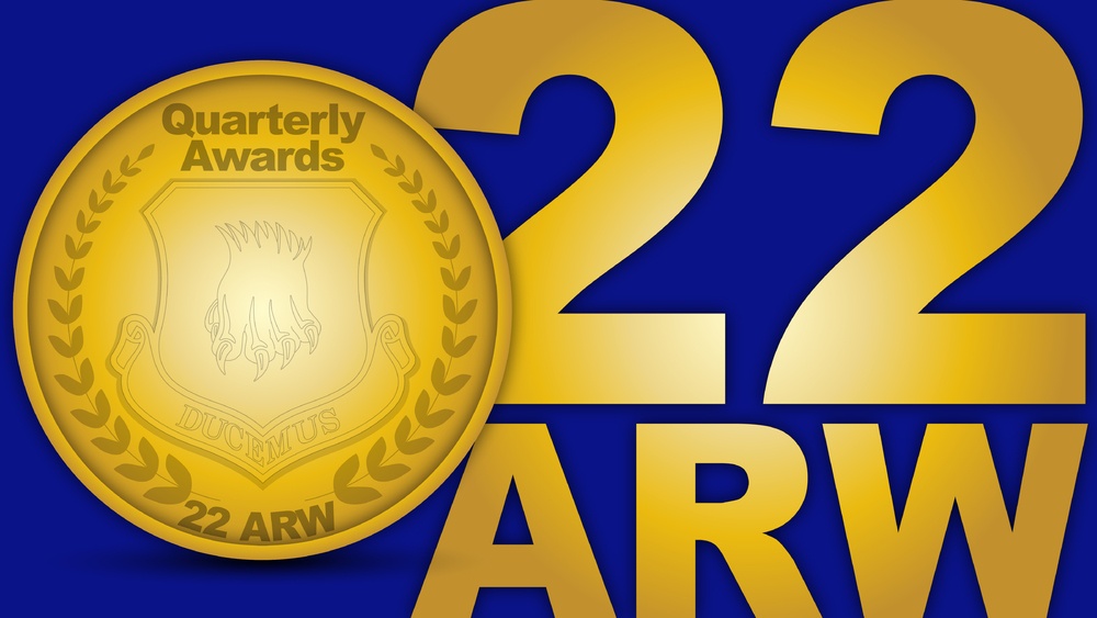 22nd Air Refueling Wing Quarterly Awards Graphic