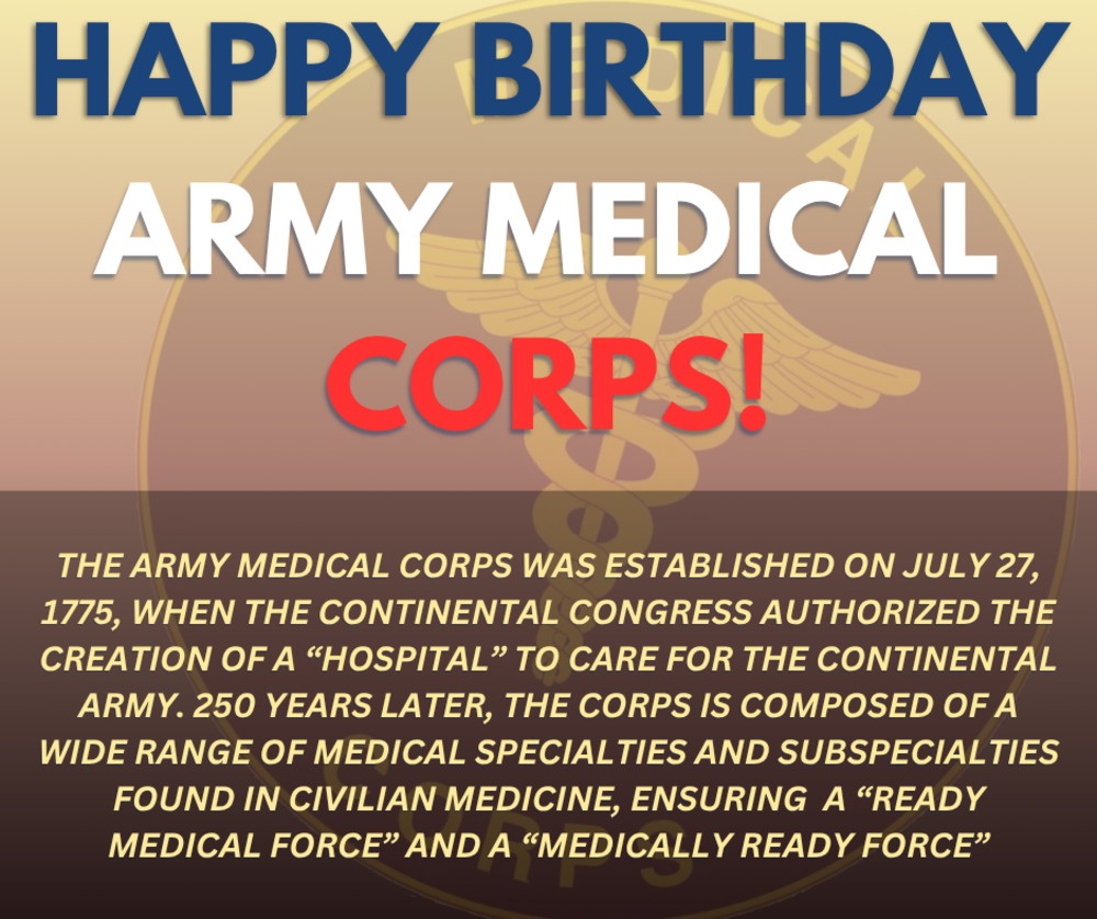 Army Medical Corps Birthday