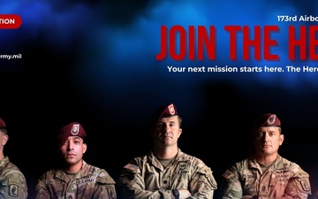 Your Next Mission Begins Join the 173rd Airborne Brigade — Lead the Fight in Europe