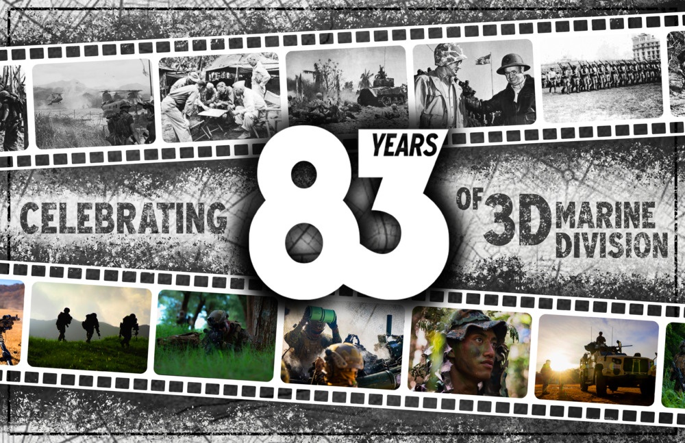 3d Marine Division Celebrates 83rd Anniversary