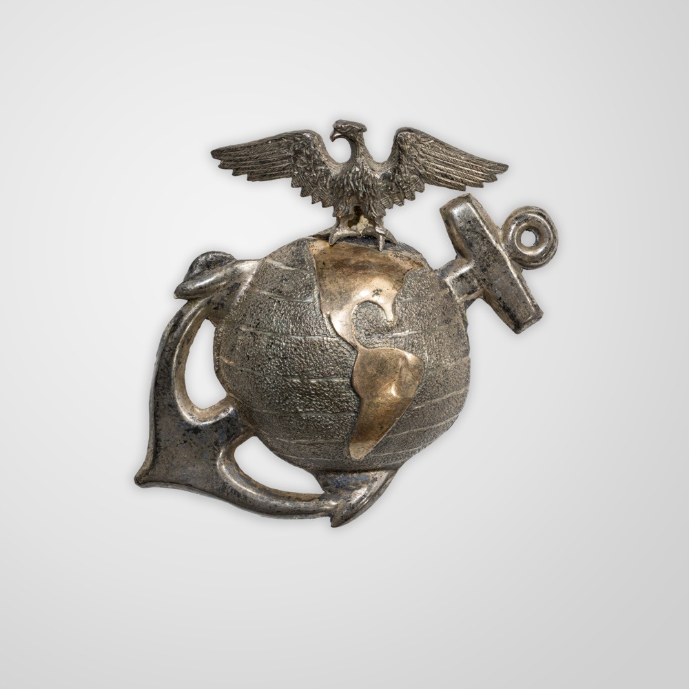 1900s Era Marine Corps Shoulder Plate EGA
