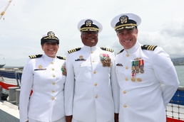 USS Hopper Change of Command Ceremony