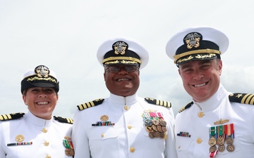 USS Hopper Change of Command Ceremony