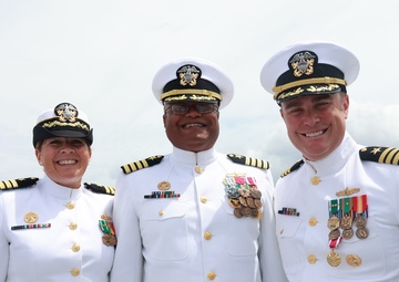 USS Hopper Change of Command Ceremony