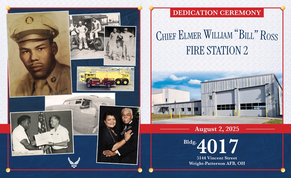 Fire Station Dedication Program: Chief Elmer William &quot;Bill&quot; Ross - Cover