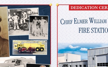 Fire Station Dedication Program: Chief Elmer William &quot;Bill&quot; Ross - Cover