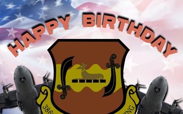 Happy 23rd birthday to the 386th Air Expeditionary Wing