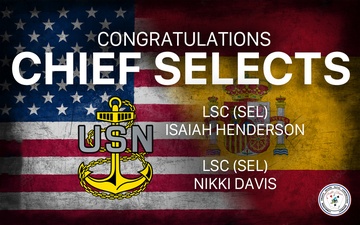 Congratulations to Our New Chief Selects
