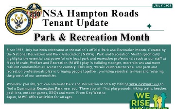 NSA Hampton Roads Monthly Tenant Update - July (2025)