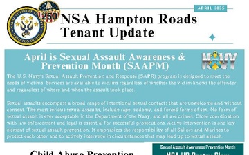 NSA Hampton Roads Monthly Tenant Update - April (2025)