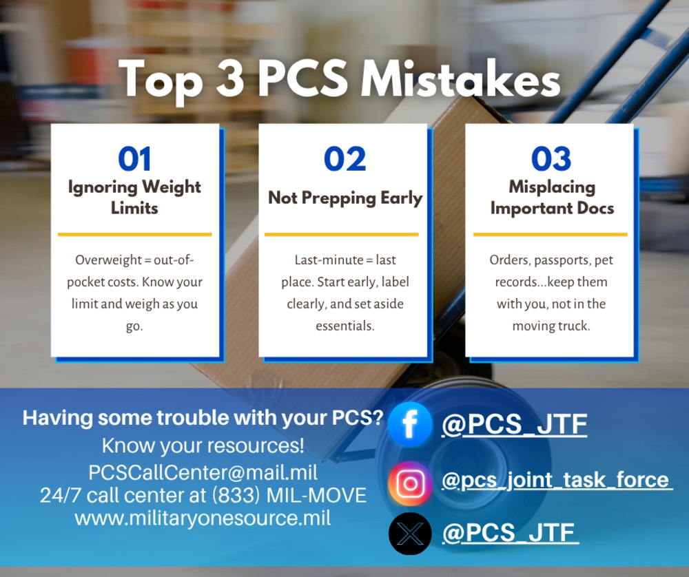 Top 3 PCS mistakes graphic
