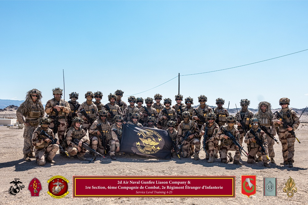 SLTE 4-25: Marines and French Foreign Legion Photos
