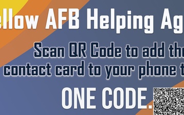 One Code. One contact. All in one place. Easy to reach the Helping Agencies