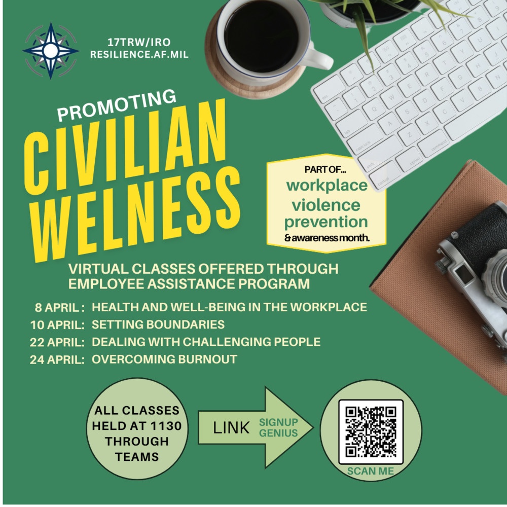 Virtual classes for civilian wellness