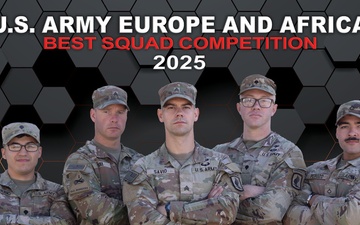 USAREUR-AF Best Squad Competition 2025