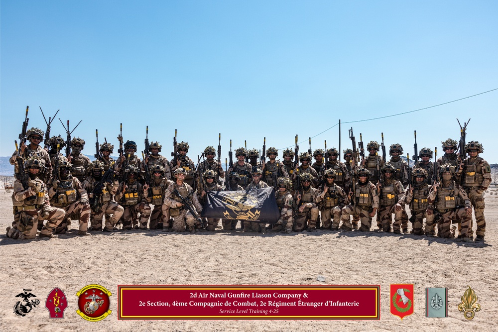 SLTE 4-25: Marines and French Foreign Legion Photos