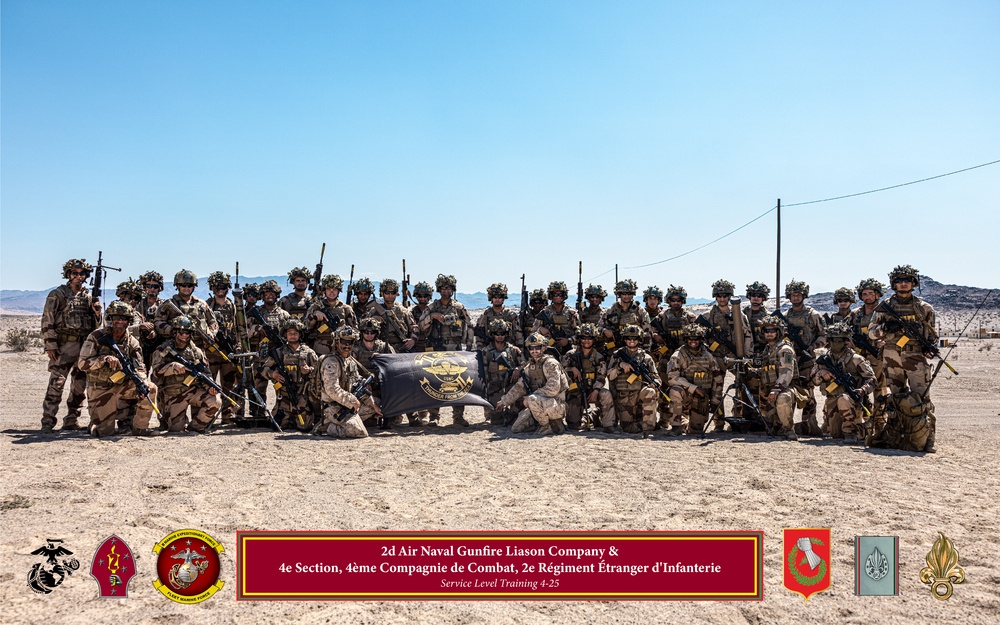 SLTE 4-25: Marines and French Foreign Legion Photos