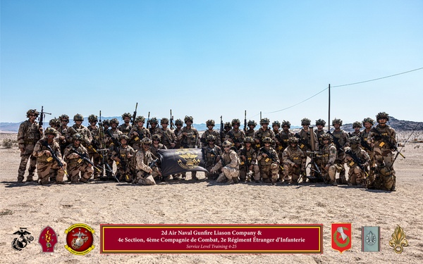 SLTE 4-25: Marines and French Foreign Legion Photos