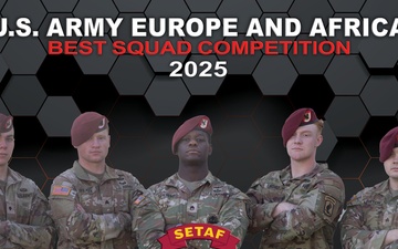 USAREUR-AF Best Squad Competition 2025