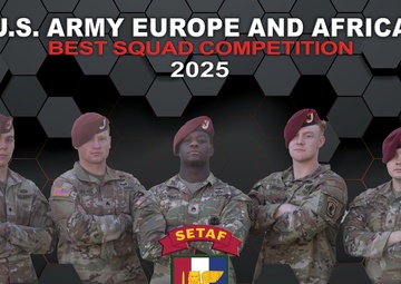 USAREUR-AF Best Squad Competition 2025