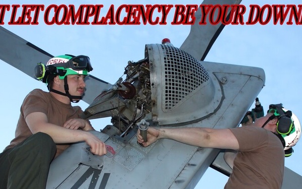 Don't let complacency be your downfall