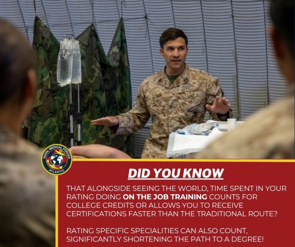 Naval Medical Forces Atlantic Opportunities in Medicine Graphics