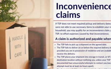 PCS Joint Task Force claims process
