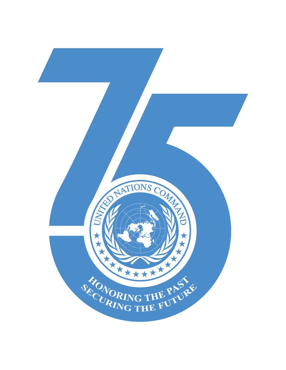 United Nations Command 75th Anniversary Logo
