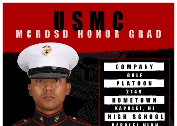 Golf Company Honor Graduate