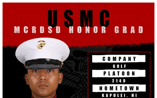 Golf Company Honor Graduate